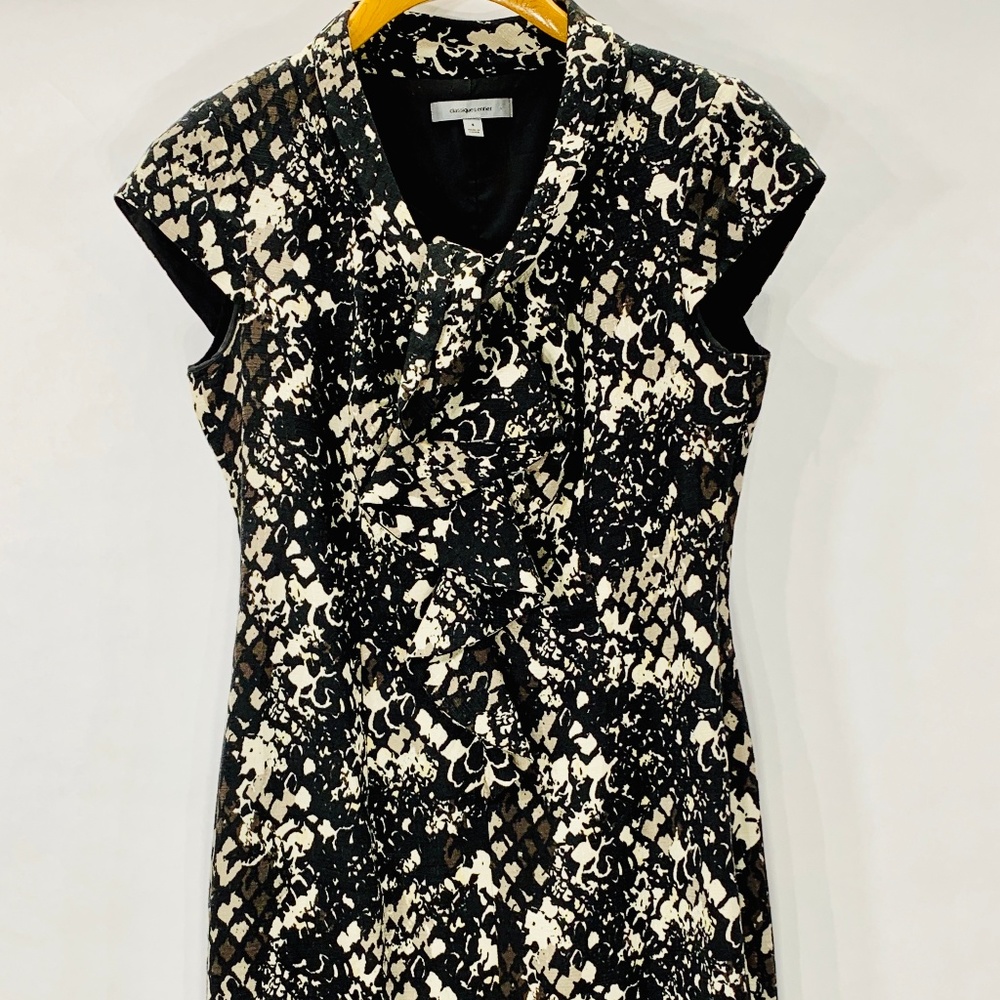 CLASSIQUES ENTIER Womens Black/Ivory Dress